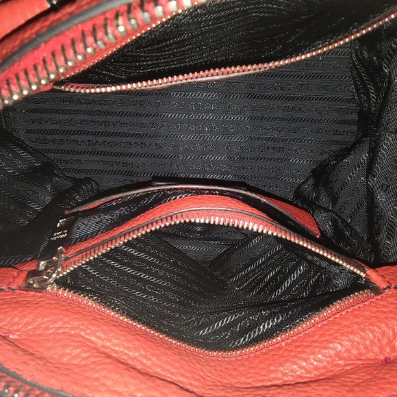 PRADA Vitello Daino Leather Double Handle - Picture 11 of 16